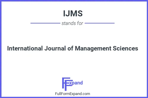 Full form of IJMS