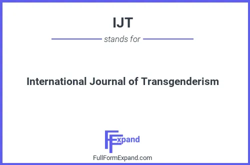 Full form of IJT