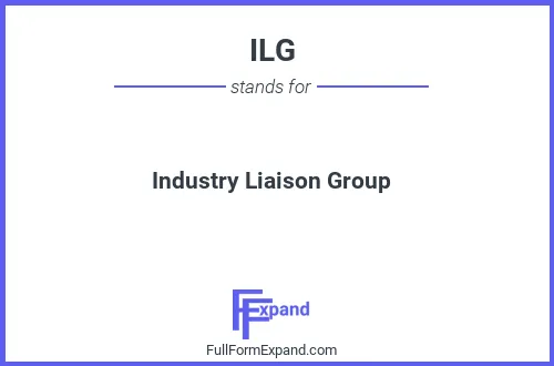 Full form of ILG
