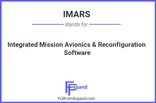 Full form of IMARS