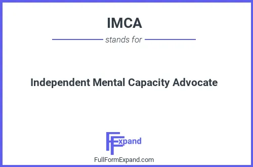 Full form of IMCA