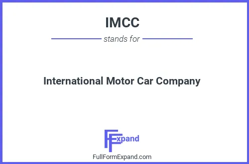 Full form of IMCC