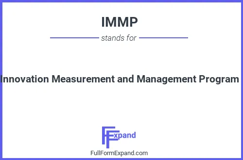Full form of IMMP