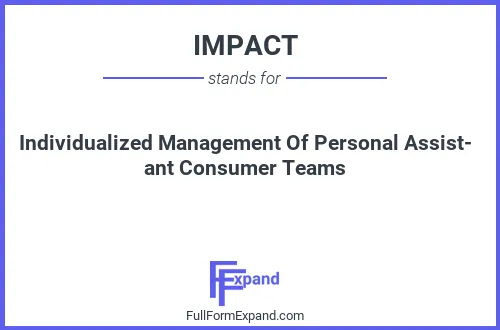 Full form of IMPACT