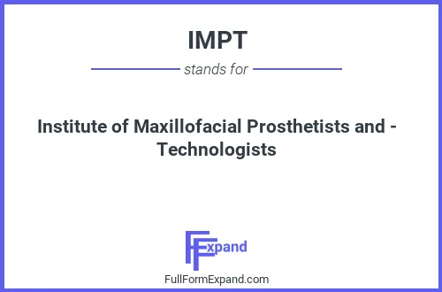 Full form of IMPT