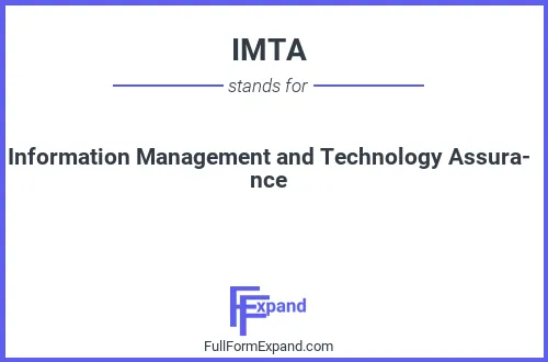 Full form of IMTA