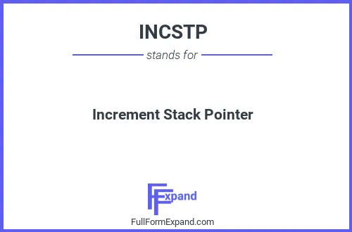 Full form of INCSTP