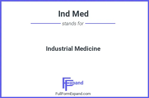 Full form of Ind Med