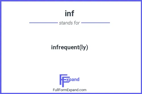 Full form of inf