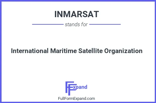 Full form of INMARSAT