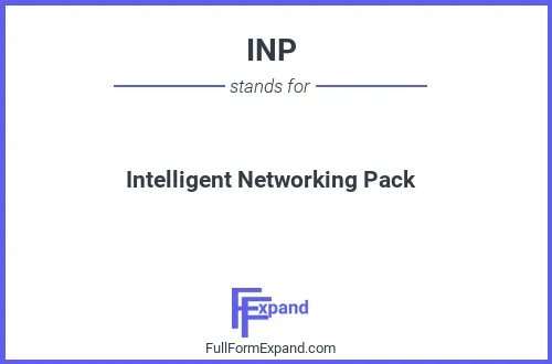 Full form of INP
