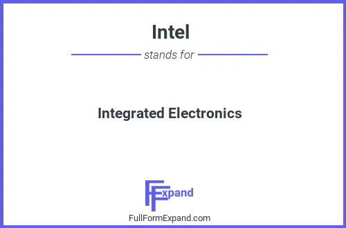 Full form of Intel
