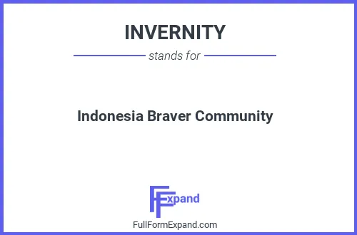 Full form of INVERNITY