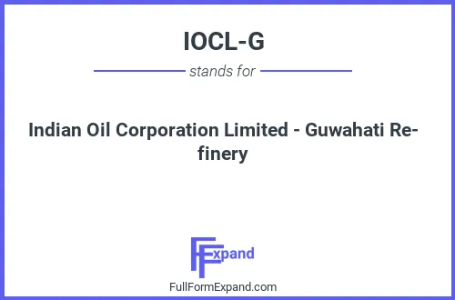 Full form of IOCL-G