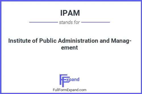 Full form of IPAM