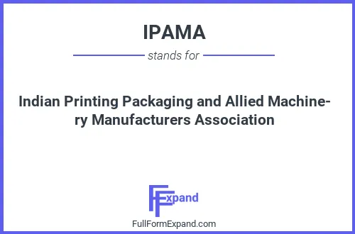 Full form of IPAMA