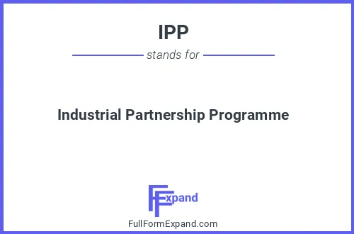 Full form of IPP