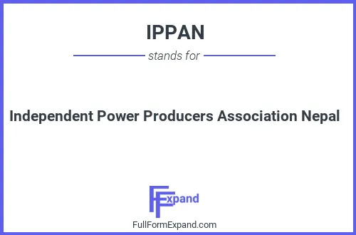 Full form of IPPAN