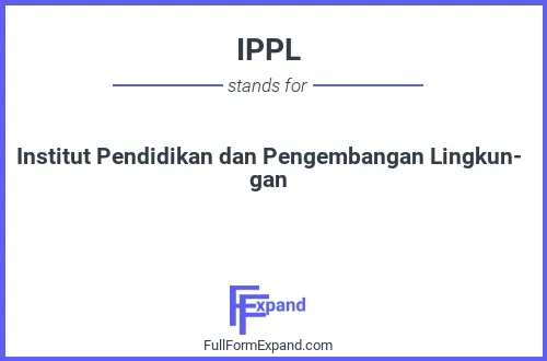 Full form of IPPL