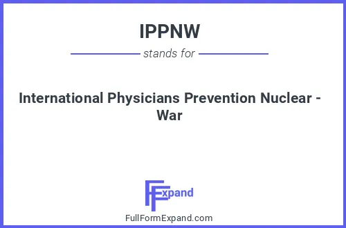 Full form of IPPNW