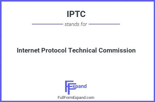 Full form of IPTC