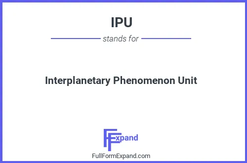 Full form of IPU
