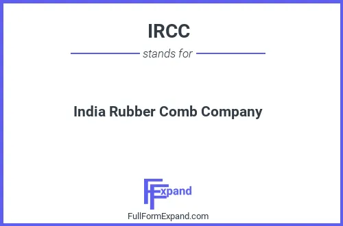 Full form of IRCC
