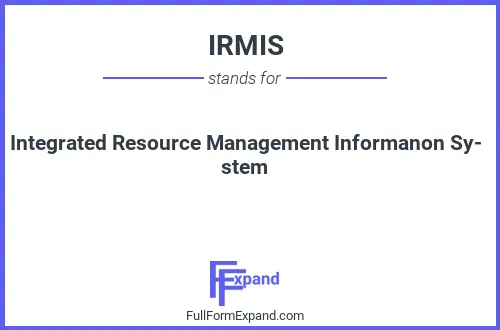 Full form of IRMIS