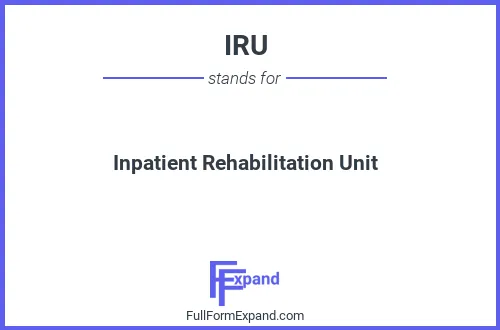 Full form of IRU
