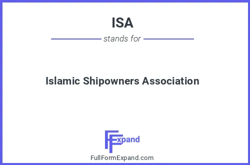 Full form of ISA