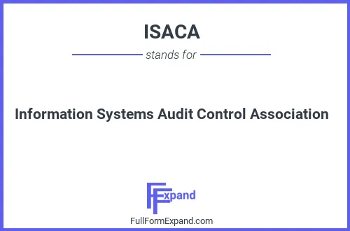 Full form of ISACA