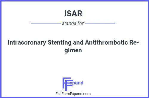 Full form of ISAR