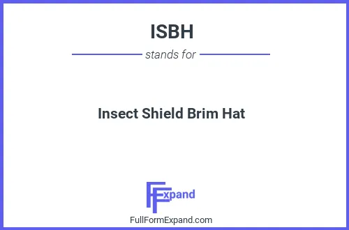 Full form of ISBH