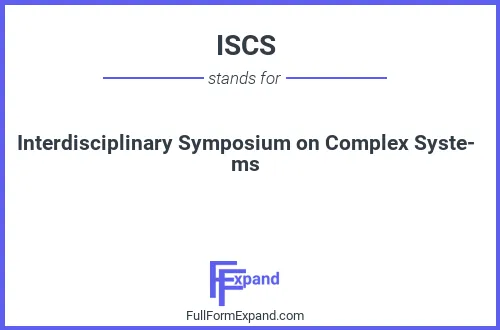 Full form of ISCS