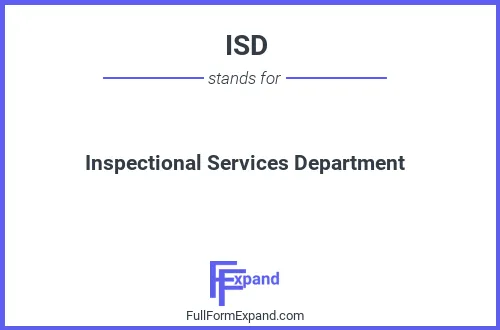 Full form of ISD