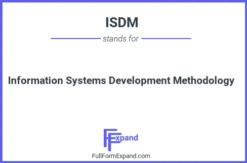 Full form of ISDM