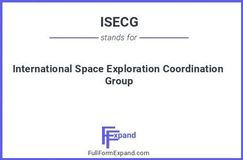 Full form of ISECG