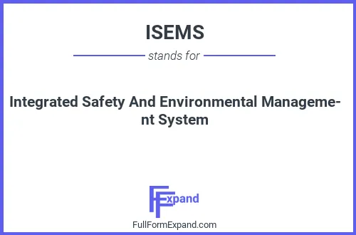 Full form of ISEMS
