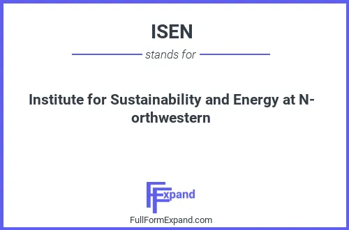 Full form of ISEN