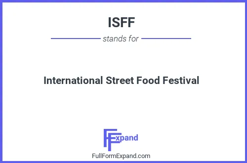 Full form of ISFF