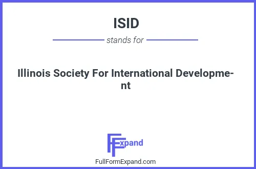 Full form of ISID