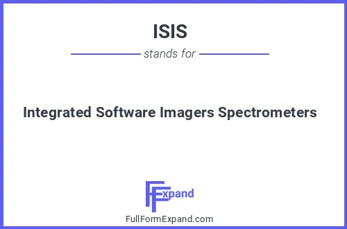 Full form of ISIS