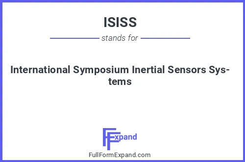 Full form of ISISS