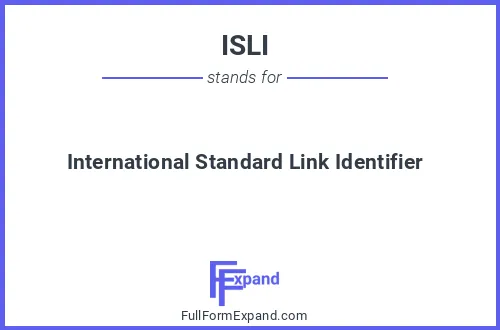 Full form of ISLI