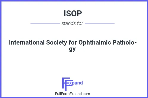 Full form of ISOP