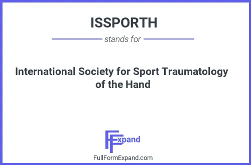 Full form of ISSPORTH