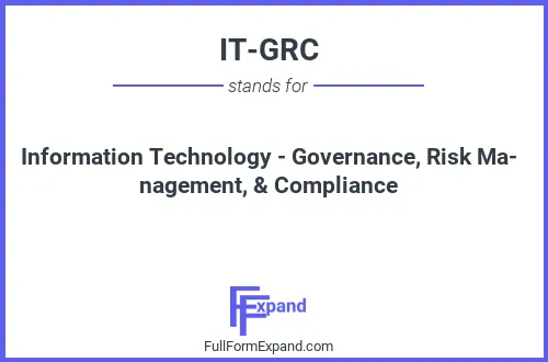Full form of IT-GRC