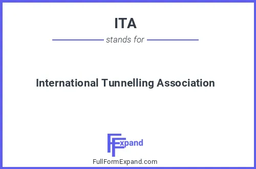 Full form of ITA