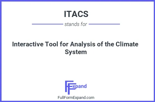 Full form of ITACS