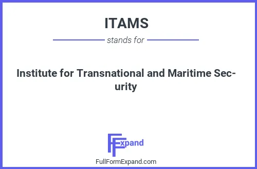 Full form of ITAMS